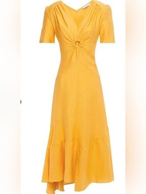 Sandro Paris Linen Dress